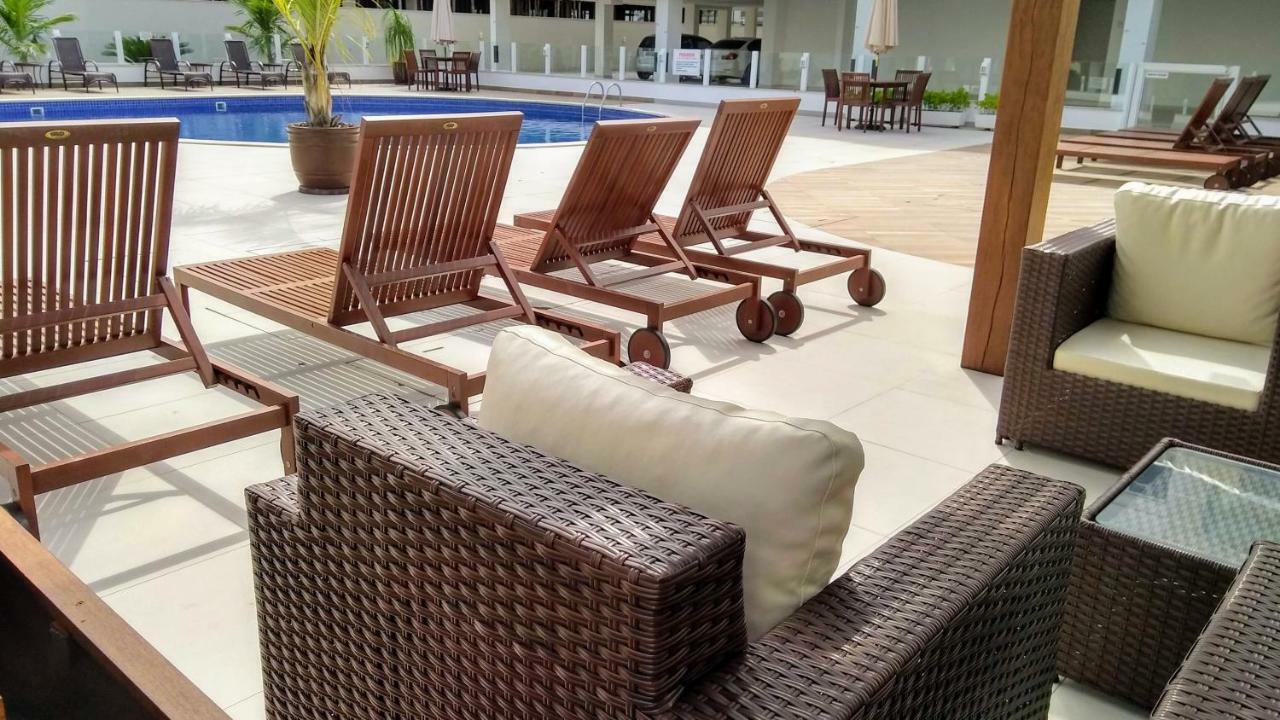 Apartamento Frente Para A Piscina A Uma Quadra Da Praia Florianópolis Buitenkant foto